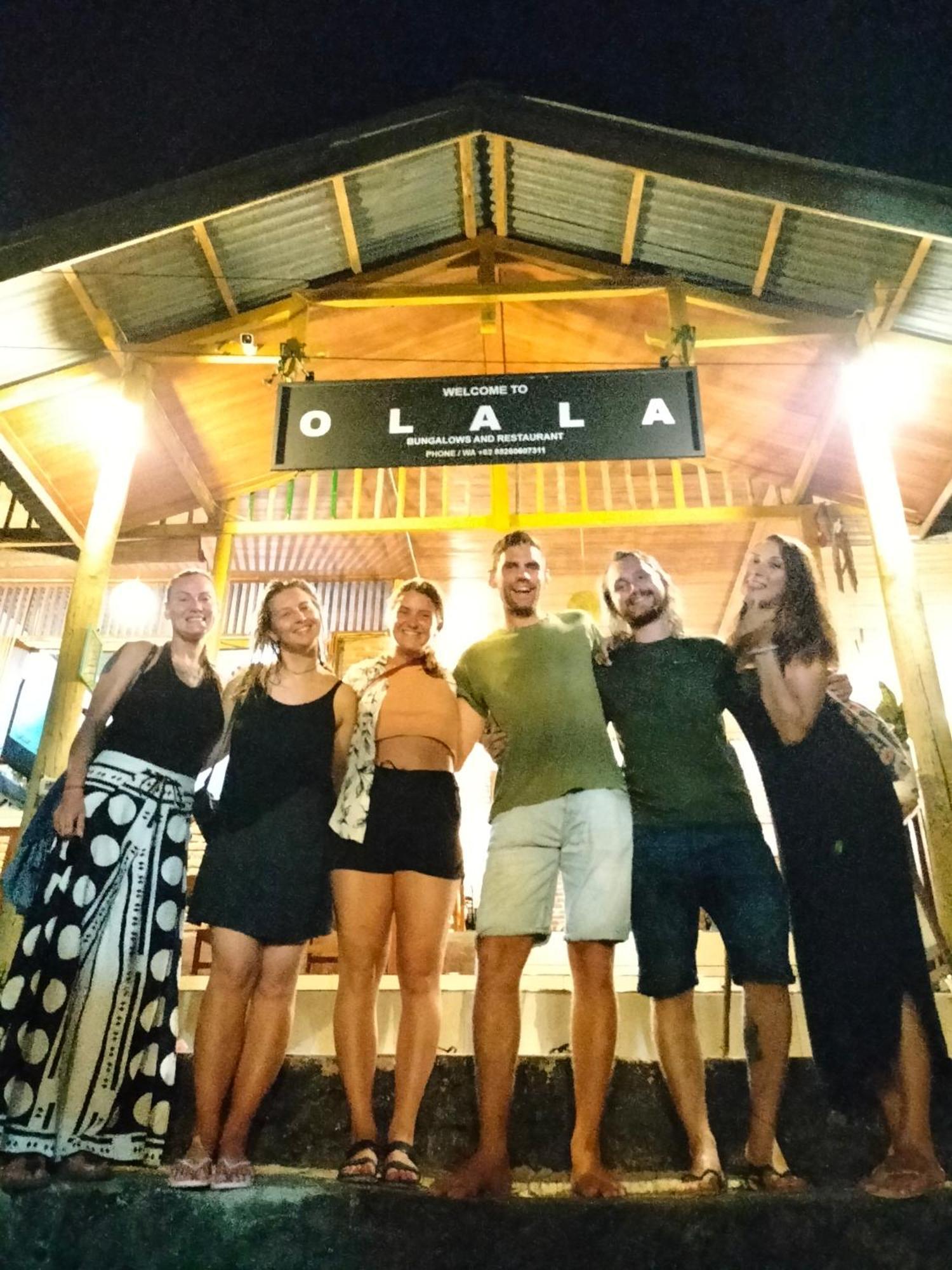 סבאנג Olala Bungalows And Restaurant מראה חיצוני תמונה